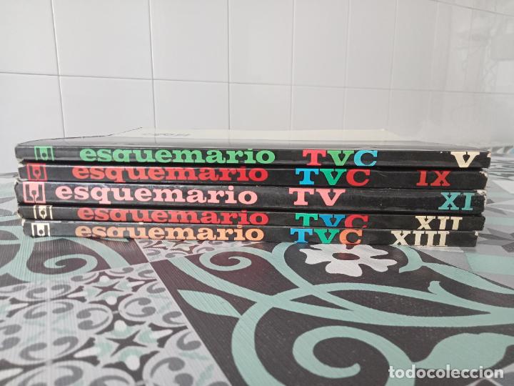 Libros de segunda mano de ciencias: Lote de Esquemarios TV REDE - Foto 4
