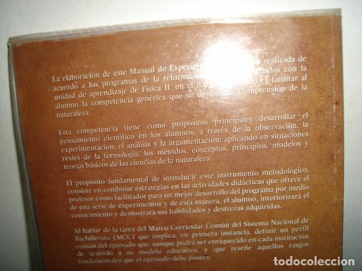 Libros de segunda mano de ciencias: 13- EXPERIMENTACI&Oacute;N. F&Iacute;SICA II - HERRERA, OROZCO - Foto 3