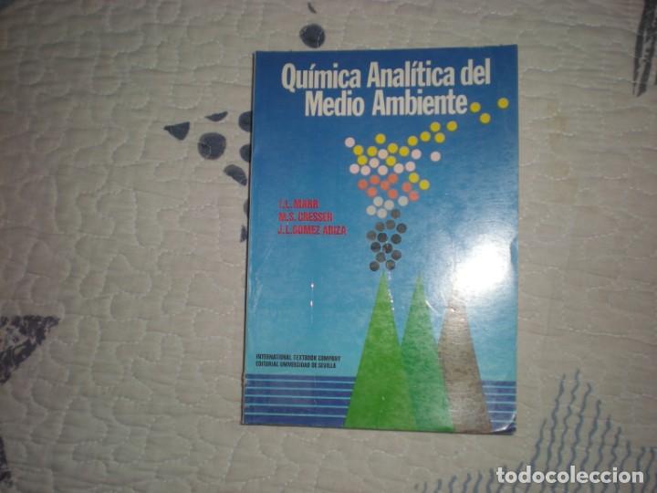 Second hand books of Sciences: Qu&iacute;mica anal&iacute;tica del medio ambiente;I.L.Marr/M.S.Cresser/J.L.G&oacute;mez;Universidad de Sevilla;1989