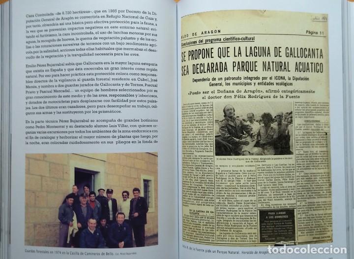 Libros de segunda mano: La Laguna de Gallocanta. El incesante espect&aacute;culo de lo natural / Roberto del Val Tabernas. - Foto 3