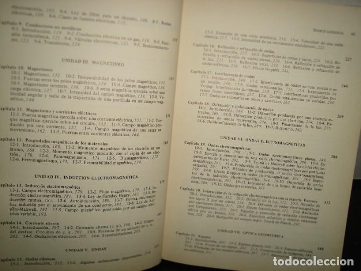 Libros de segunda mano de ciencias: 16- F&Iacute;SICA. CAMPOS Y ONDAS - ALONSO/ROJO - Foto 5
