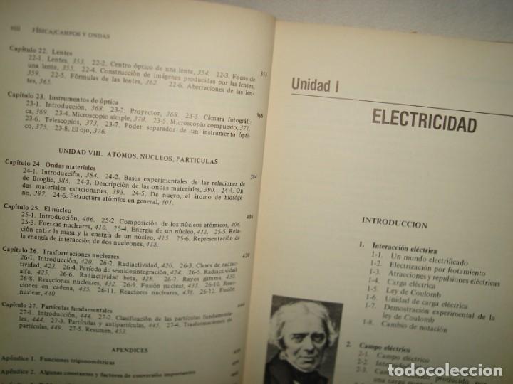Libros de segunda mano de ciencias: 16- F&Iacute;SICA. CAMPOS Y ONDAS - ALONSO/ROJO - Foto 6