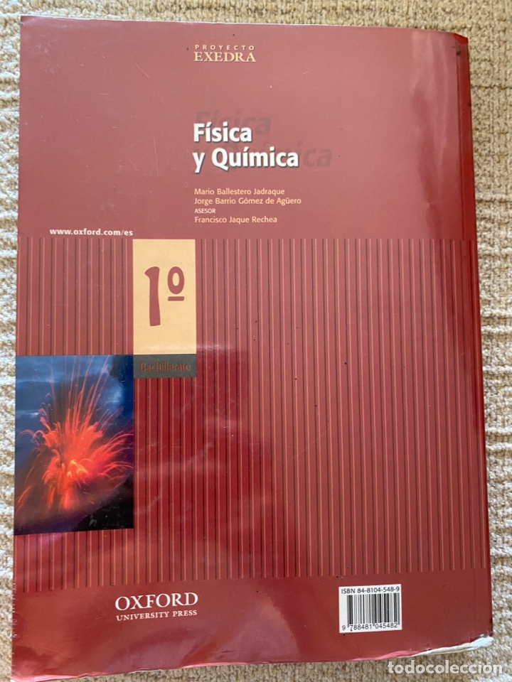 Libros de segunda mano de ciencias: F&iacute;sica y Qu&iacute;mica . 1&ordm; Bachillerato - Foto 2