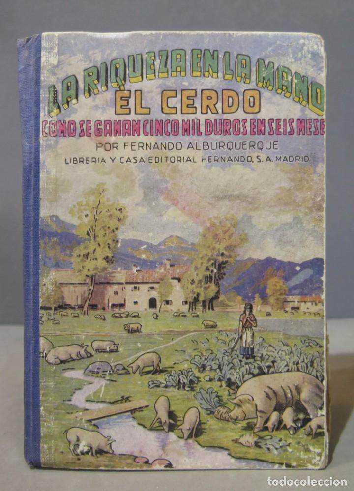 Libros de segunda mano: LA RIQUEZA EN LA MANO. EL CERDO - Foto 1