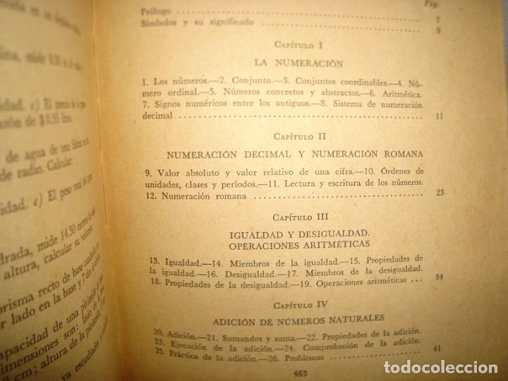 Libros de segunda mano de ciencias: 17- MATEM&Aacute;TICAS, PRIMER CURSO - ARQU&Iacute;MEDES CABALLERO - Foto 3
