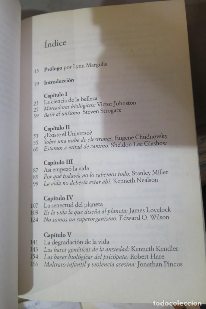Libros de segunda mano de ciencias: CARA A CARA CON LA VIDA LA MENTE Y EL UNIVERSO. PUNSET - Foto 2