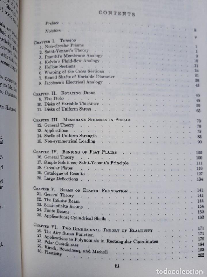 Libros de segunda mano de ciencias: Advanced Strength of Materials, J.D. Hartog - Foto 3