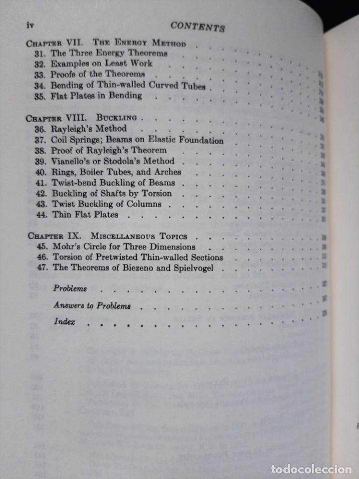 Libros de segunda mano de ciencias: Advanced Strength of Materials, J.D. Hartog - Foto 4