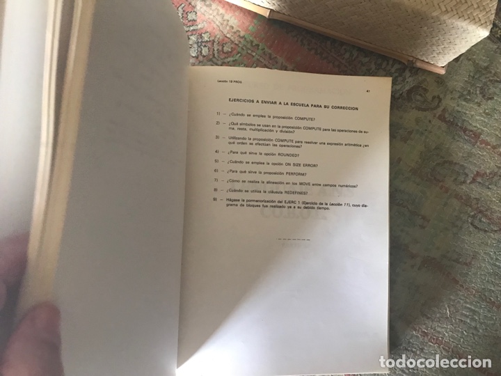 Libros de segunda mano de ciencias: Introducci&oacute;n a la inform&aacute;tica. Curso de programaci&oacute;n. Tres tomos. Muy dif&iacute;cil y buscado - Foto 10