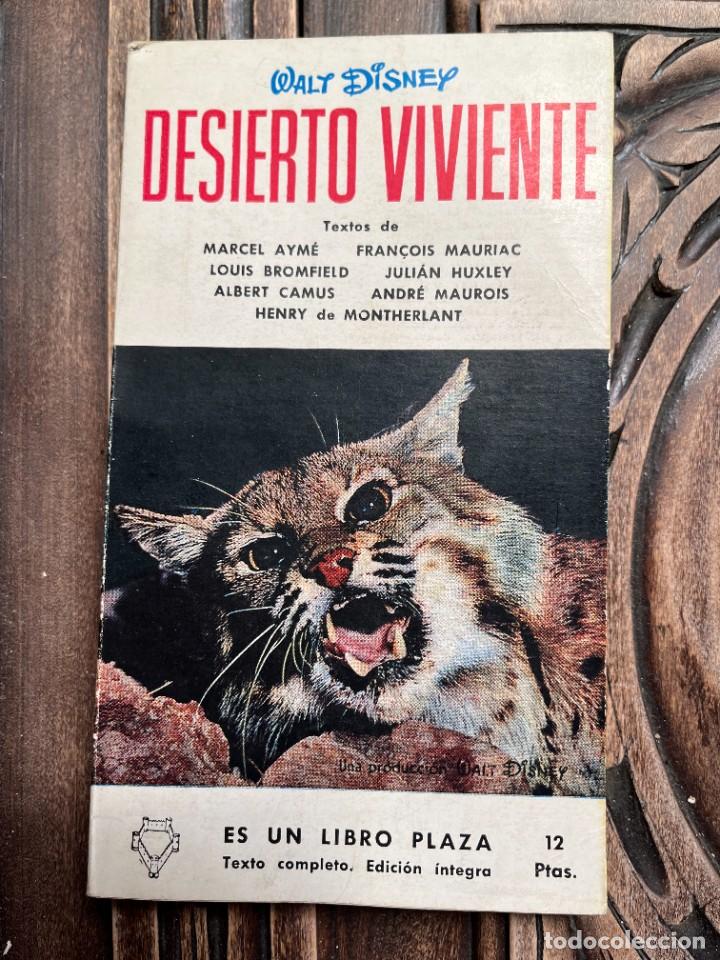 Libros de segunda mano: DESIERTO VIVIENTE. WALT DISNEY. - Foto 1