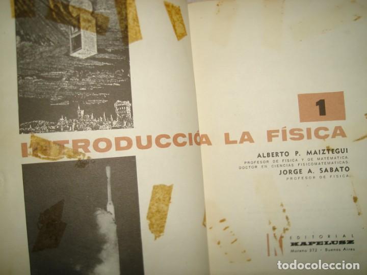 Libros de segunda mano de ciencias: 19- INTRODUCCI&Oacute;N A LA F&Iacute;SICA I - ALBERTO P. MAIZTEGUI - Foto 3