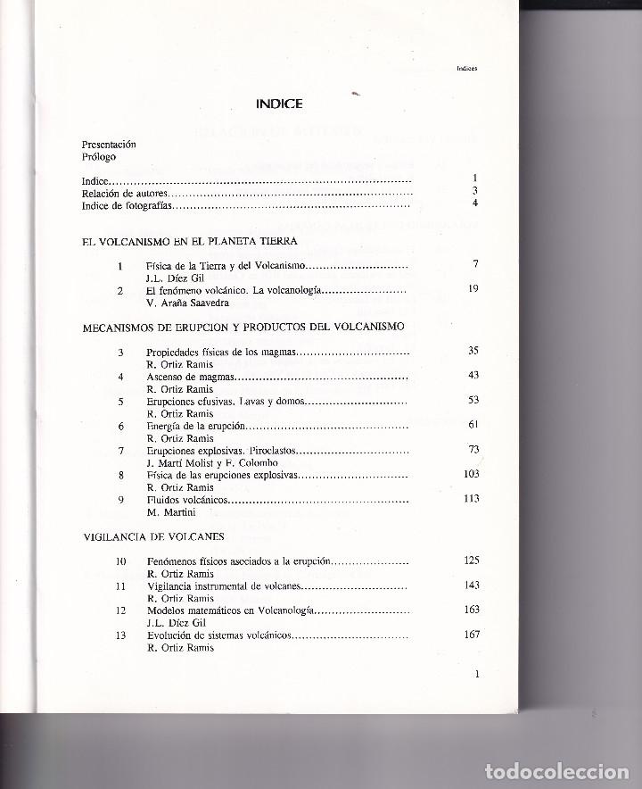 Libros de segunda mano: ELEMENTOS DE VOLCANOLOGIA - CABILDO DE LANZAROTE - Foto 2