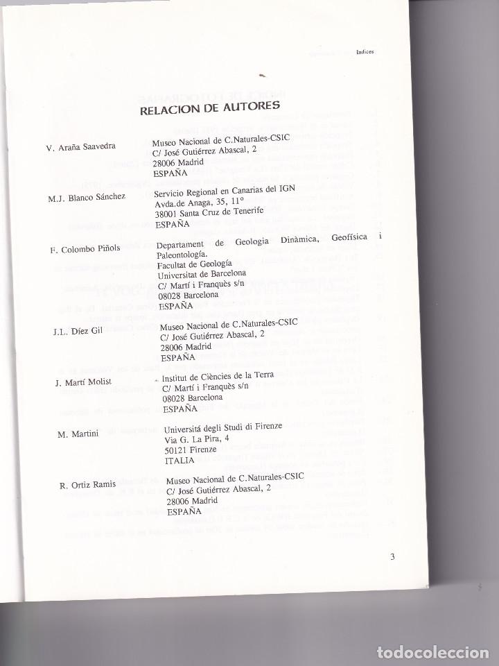 Libros de segunda mano: ELEMENTOS DE VOLCANOLOGIA - CABILDO DE LANZAROTE - Foto 4