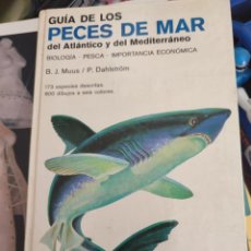 Libros de segunda mano: LIBRO GUIA DE LOS PECES DE MAR DEL ATLANTICO Y DEL MEDITERRANEO. B. J. MUUS. OMEGA 1977.. Lote 347898278