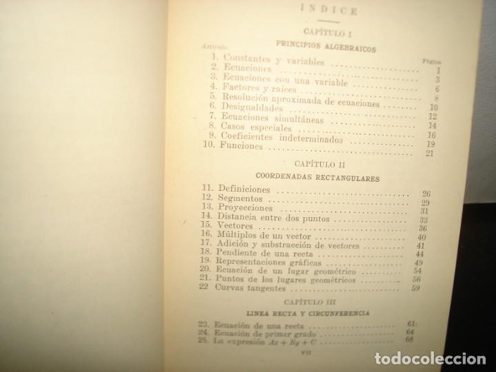 Libros de segunda mano de ciencias: 22- GEOMETRIA ANAL&Iacute;TICA - PHILLIPS - 1968 - Foto 5