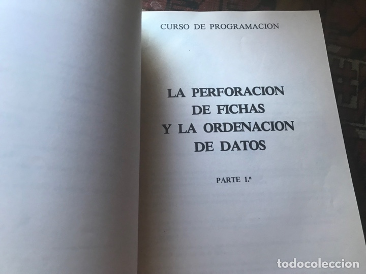 Libros de segunda mano de ciencias: Introducci&oacute;n a la inform&aacute;tica. Curso de programaci&oacute;n. Tres tomos. Muy dif&iacute;cil y buscado - Foto 16
