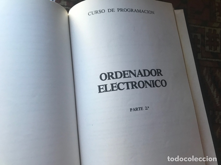 Libros de segunda mano de ciencias: Introducci&oacute;n a la inform&aacute;tica. Curso de programaci&oacute;n. Tres tomos. Muy dif&iacute;cil y buscado - Foto 20
