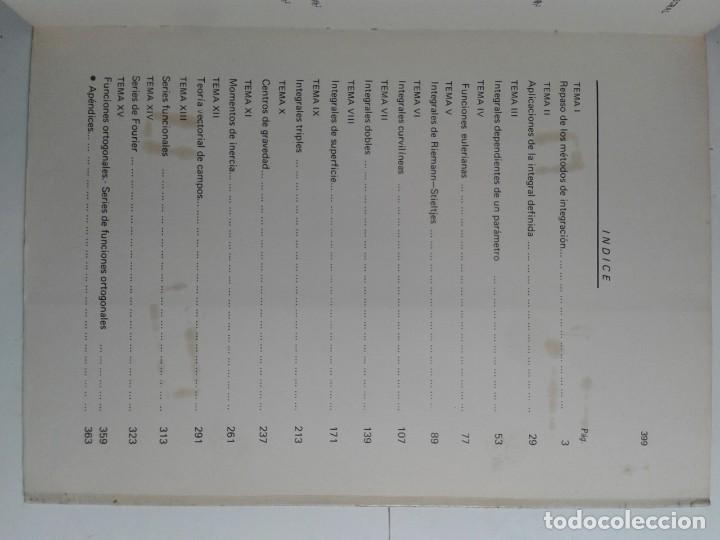 Libros de segunda mano de ciencias: PROBLEMAS DE C&Aacute;LCULO INTEGRAL 1971 RAEC 1&ordf; EDICI&Oacute;N - Foto 3
