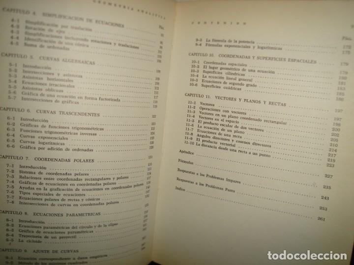 Libros de segunda mano de ciencias: 23- GEOMETR&Iacute;A ANAL&Iacute;TICA - GORDON FULLER - Foto 5