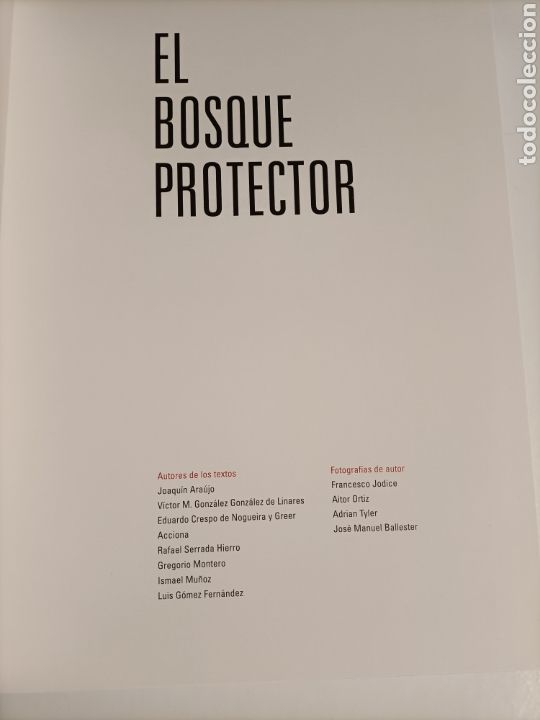 Libros de segunda mano: El bosque protector. ...... . ENV&Iacute;O GRATIS CERT ESPA&Ntilde;A PEN&Iacute;NSULA..........Joaqu&iacute;n Araujo.Y mas - Foto 6