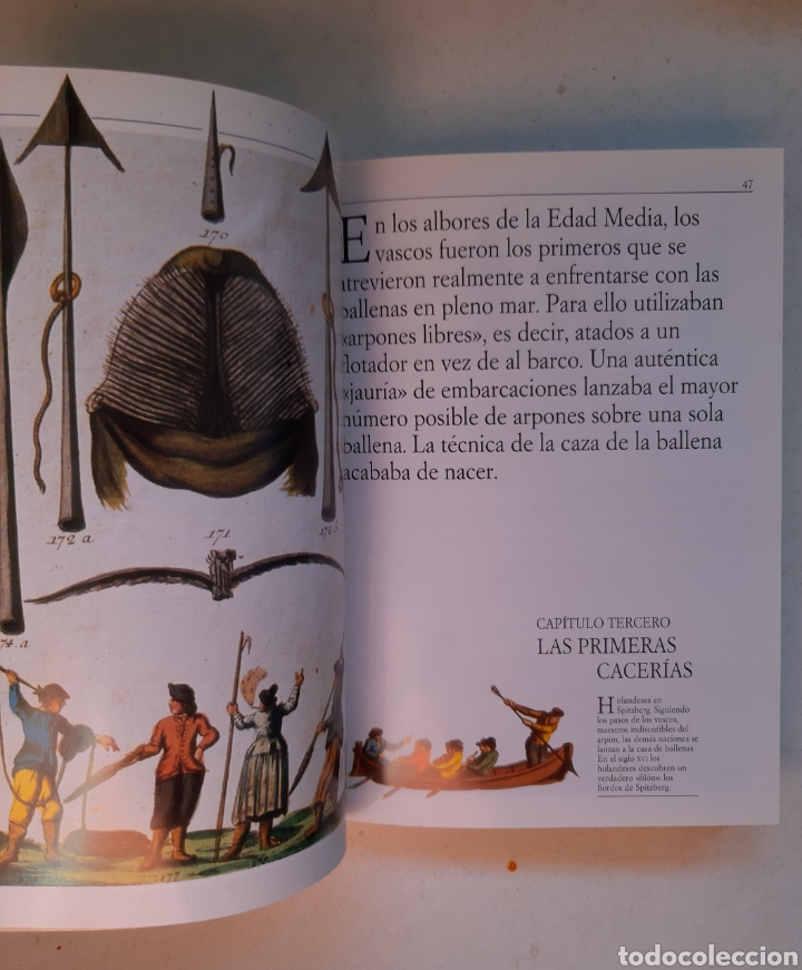 Libros de segunda mano: VIDA Y MUERTE DE LAS BALLENAS - Yves Cohat - Foto 4