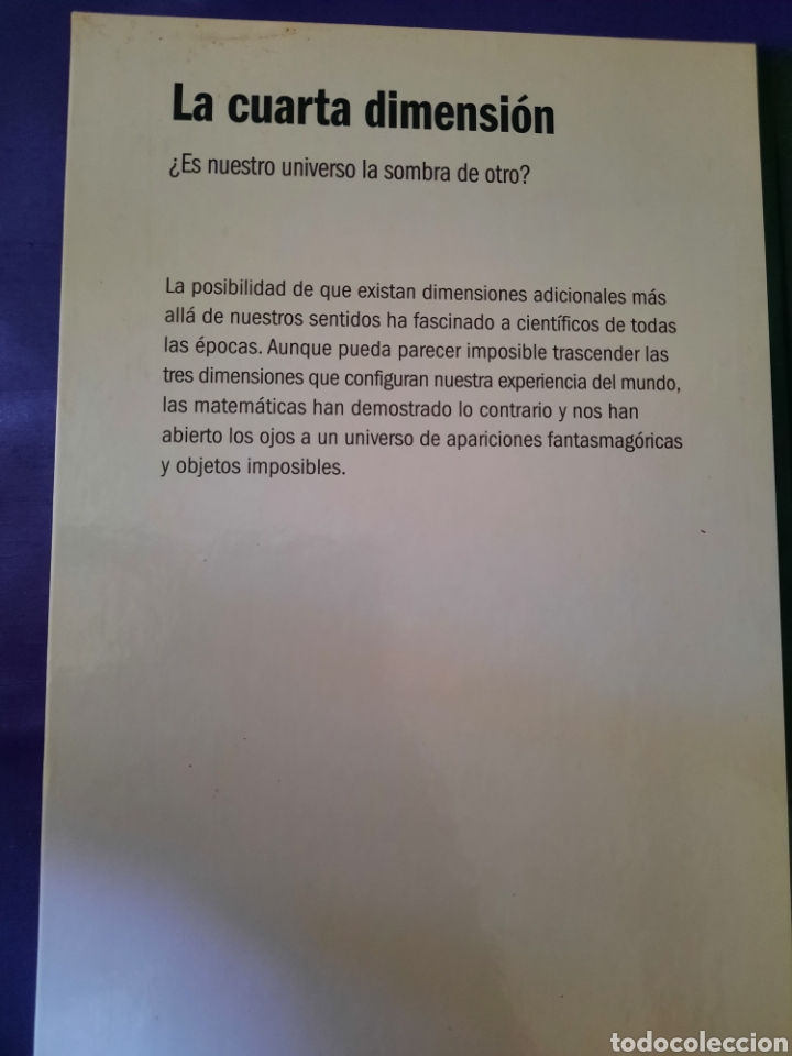 Libros de segunda mano de ciencias: La cuarta dimensi&oacute;n. Ra&uacute;l Ib&aacute;&ntilde;ez RBA tapas duras - Foto 2