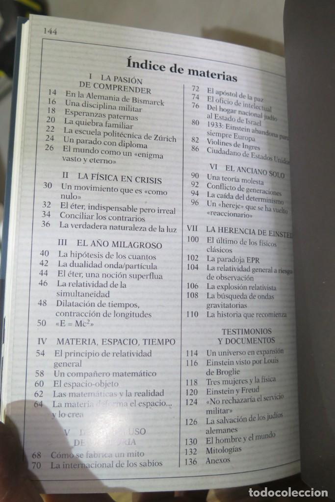 Libros de segunda mano de ciencias: EINSTEIN. EL GOZO DE PENSAR - Foto 2