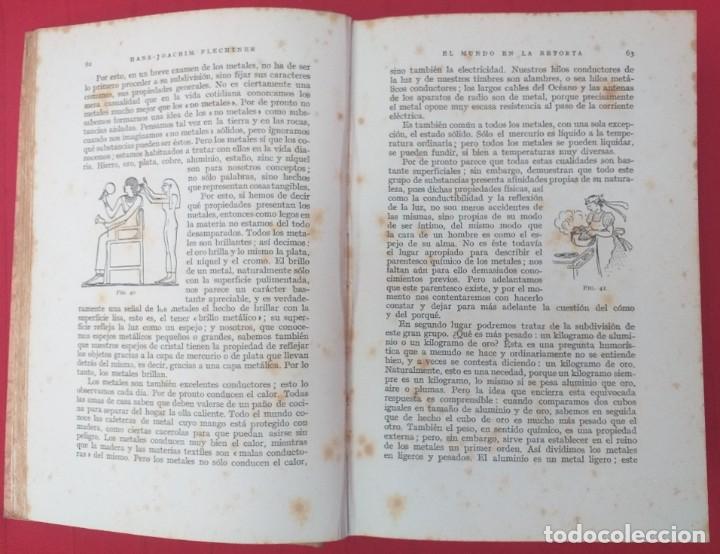 Libros de segunda mano de ciencias: EL MUNDO EN LA RETORTA HANS-JOACHIM-FLECHTNER - Foto 4