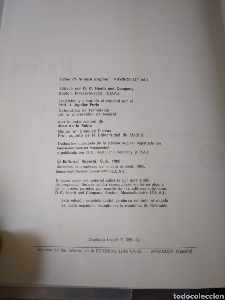 Libros de segunda mano de ciencias: F&iacute;sica - Foto 6