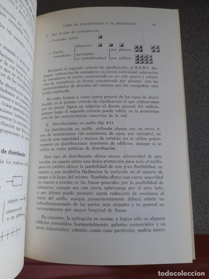 Libros de segunda mano de ciencias: Libro instalaci&oacute;nes electrica en los edificios t&eacute;cnico eletricista electr&oacute;nica Rafael Serra Florensa - Foto 3