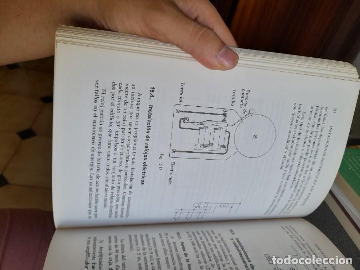 Libros de segunda mano de ciencias: Libro instalaci&oacute;nes electrica en los edificios t&eacute;cnico eletricista electr&oacute;nica Rafael Serra Florensa - Foto 4