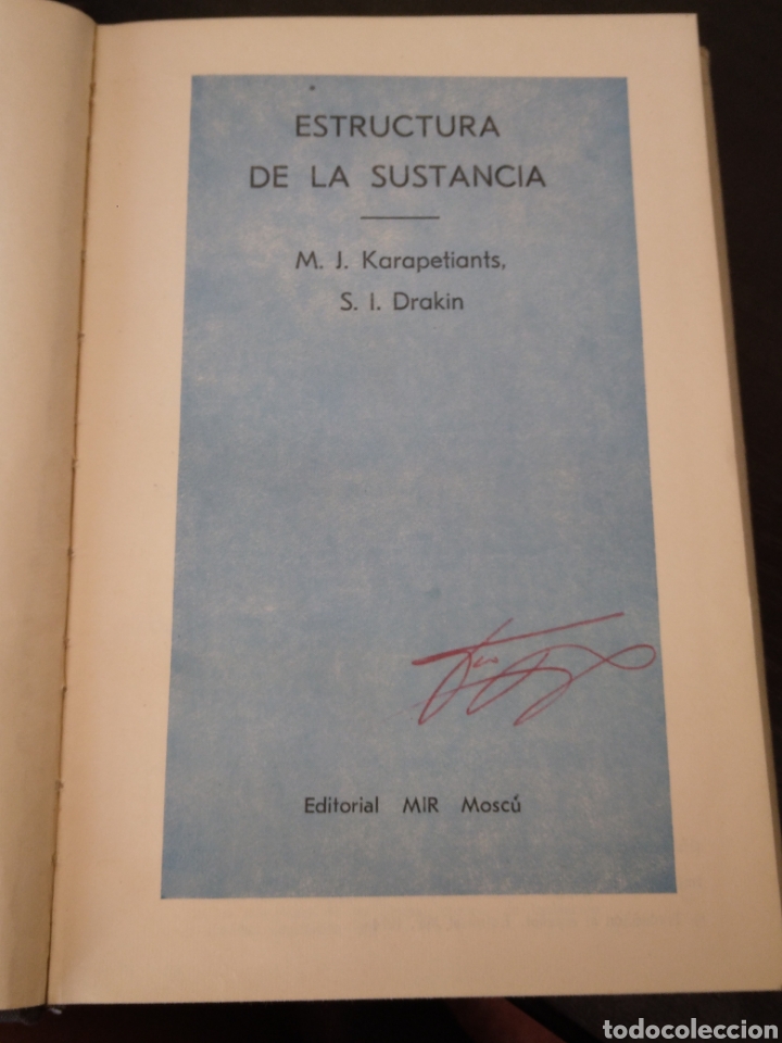 Libros de segunda mano de ciencias: Estructura de la sustancia - Foto 5