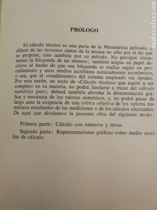 Libros de segunda mano de ciencias: &rdquo;C&aacute;lculo t&eacute;cnico&rdquo; - Vollrat Happach - Editorial Labor - 1966 - Foto 2