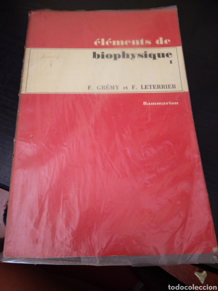 Libros de segunda mano de ciencias: &Eacute;l&eacute;ments de biophysique ( 2 libros) - Foto 2