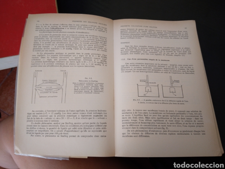 Libros de segunda mano de ciencias: &Eacute;l&eacute;ments de biophysique ( 2 libros) - Foto 7
