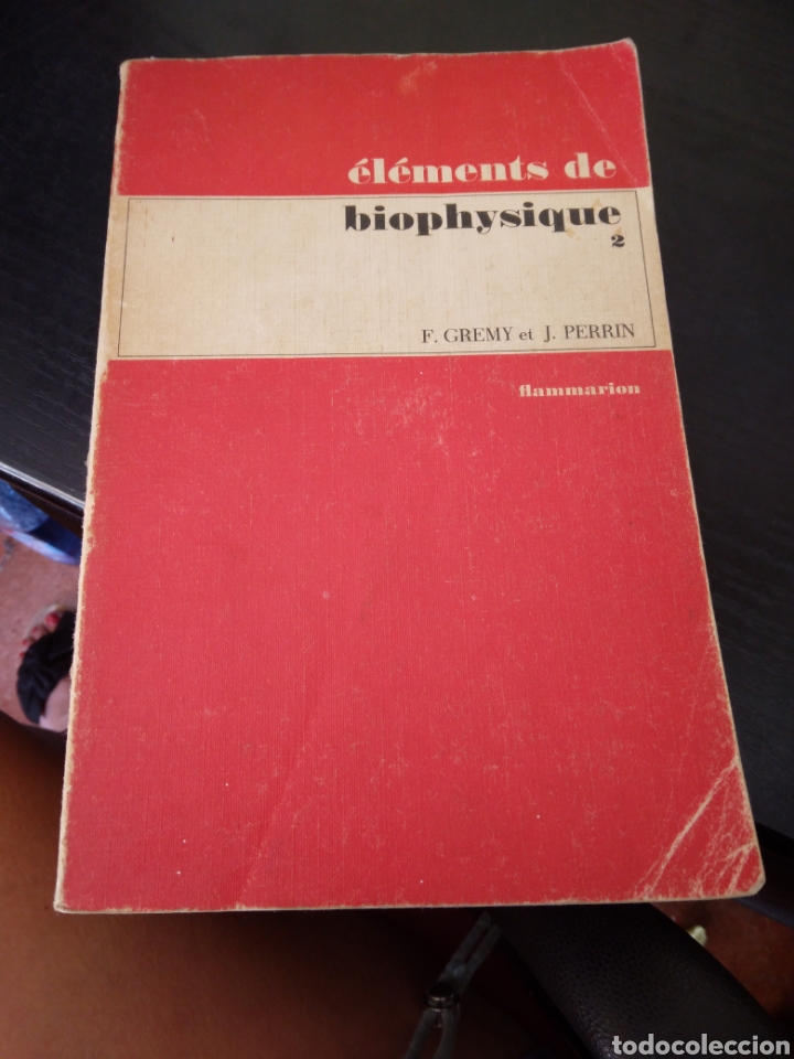 Libros de segunda mano de ciencias: &Eacute;l&eacute;ments de biophysique ( 2 libros) - Foto 9