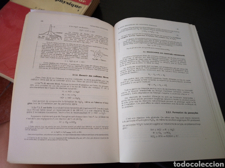 Libros de segunda mano de ciencias: &Eacute;l&eacute;ments de biophysique ( 2 libros) - Foto 15