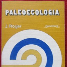 Libros de segunda mano: PALEOECOLOGÍA PARANINFO-ECOLOGÍA -PALEONTOLOGÍA BIOLOGÍA GEOLOGÍA-PORTES 5.99. Lote 349681799