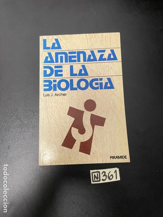 Libros de segunda mano: La amenaza de la biolog&iacute;a - Foto 1