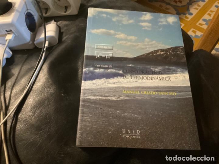 Libros de segunda mano de ciencias: Curso pr&aacute;ctico de termodin&aacute;mica Manuel Criado-Sancho Uned - Foto 1
