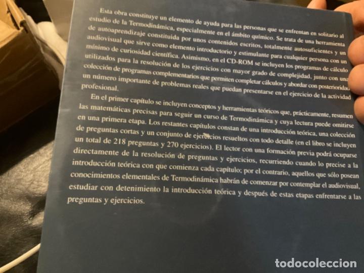 Libros de segunda mano de ciencias: Curso pr&aacute;ctico de termodin&aacute;mica Manuel Criado-Sancho Uned - Foto 2