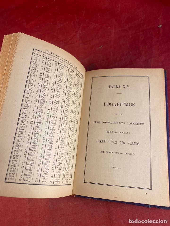 Libros de segunda mano de ciencias: TABLAS DE LOS LOGARITMOS VULGARES 1952 - Foto 3