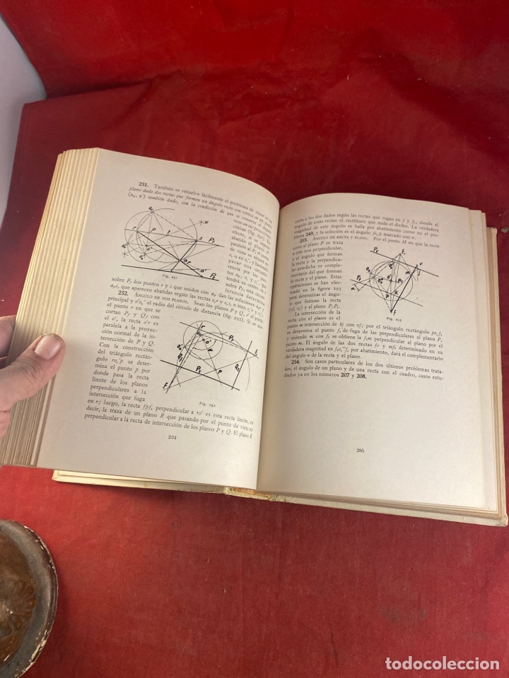 Libros de segunda mano de ciencias: GEOMETR&Iacute;A DESCRIPTIVA aplicada al dibujo - Foto 4