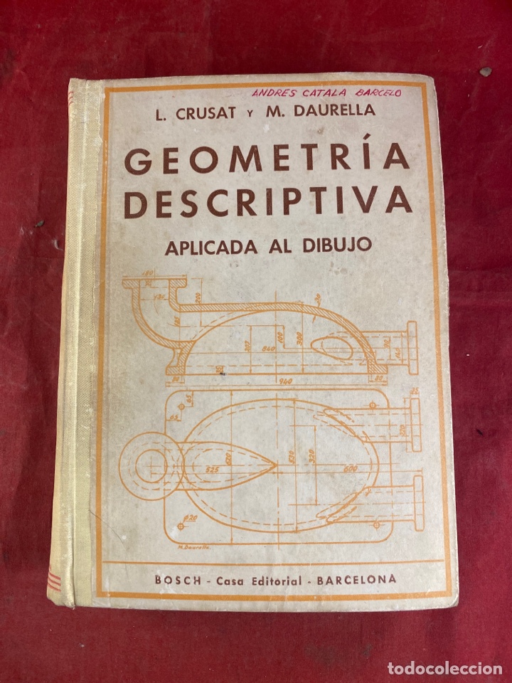 Libros de segunda mano de ciencias: GEOMETR&Iacute;A DESCRIPTIVA aplicada al dibujo - Foto 1