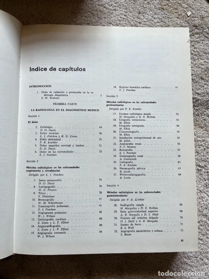 Libros de segunda mano de ciencias: DIAGN&Oacute;STICO RADIOL&Oacute;GICO. POTCHEN. KOEHLER. DAVIS. - Foto 4