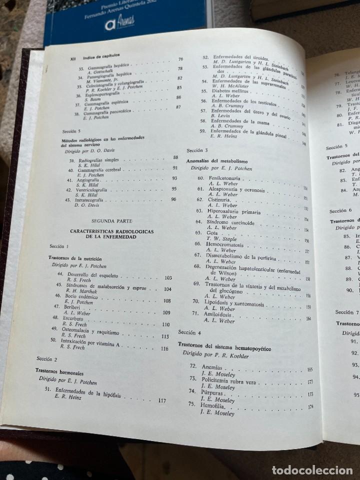 Libros de segunda mano de ciencias: DIAGN&Oacute;STICO RADIOL&Oacute;GICO. POTCHEN. KOEHLER. DAVIS. - Foto 5