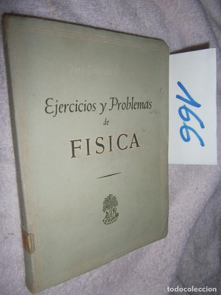 Libros de segunda mano de ciencias: EJERCICIOS Y PROBLEMAS DE FISICA - Foto 1