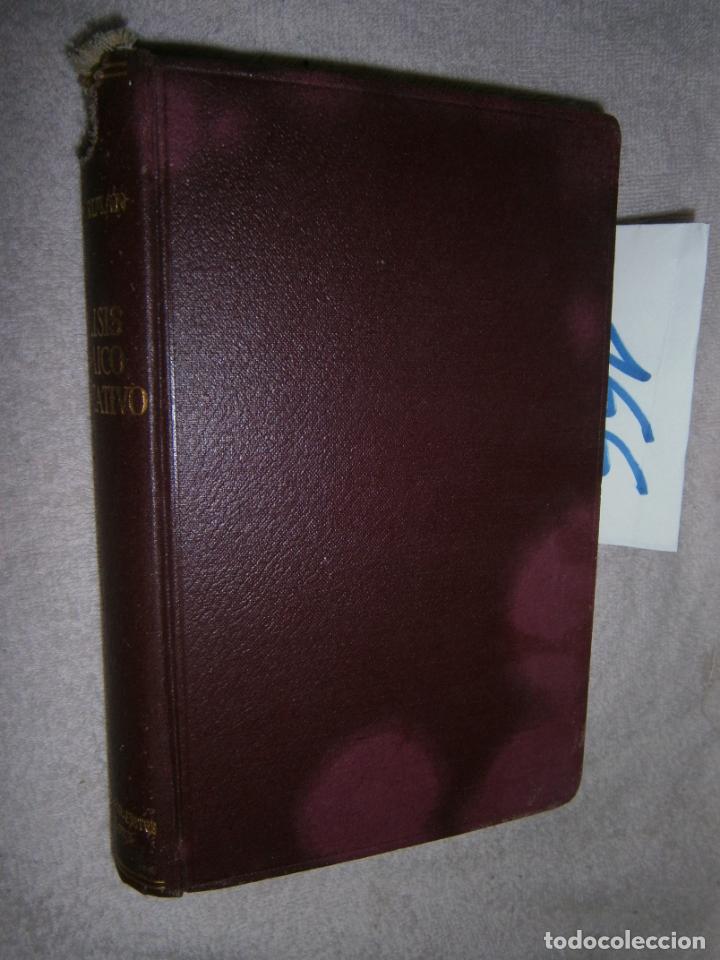 Libros de segunda mano de ciencias: ANTIGUO LIBRO - ANALISIS QUIMICO CUALITATIVO - Foto 1