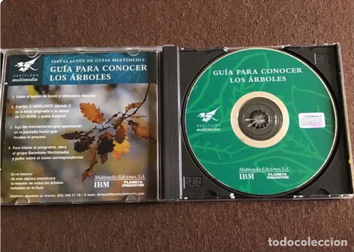 Libros de segunda mano: Disco CD-ROM. GU&Iacute;A PARA CONOCER LOS &Aacute;RBOLES. - Foto 3
