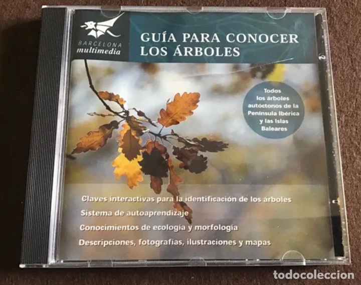 Libros de segunda mano: Disco CD-ROM. GU&Iacute;A PARA CONOCER LOS &Aacute;RBOLES. - Foto 1